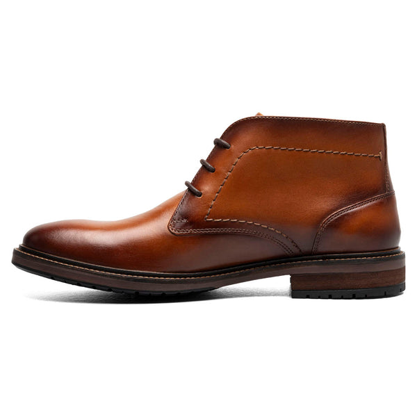 Florsheim Forge Plain Toe Cognac Chukka Boots