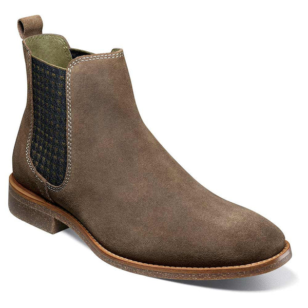 Stacy Adams Gabriel Mushroom Plain Toe Chelsea Boots