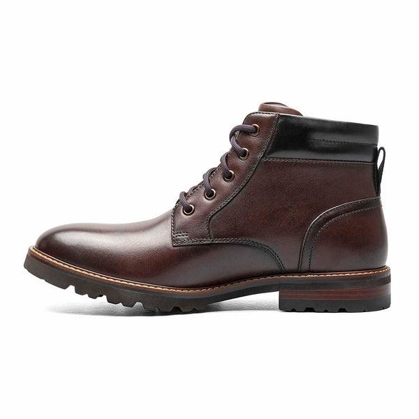 Florsheim Brown Smooth Renegade Plain Toe Chukka Boots