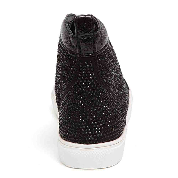 Lady Couture New York Black High-top Sneakers