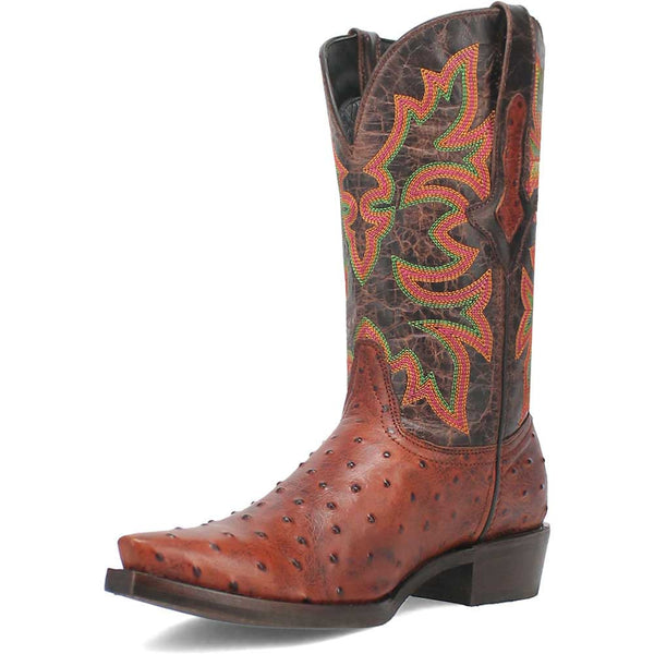 Dingo's Outlaw Cognac Snip Toe Cowboy Boot