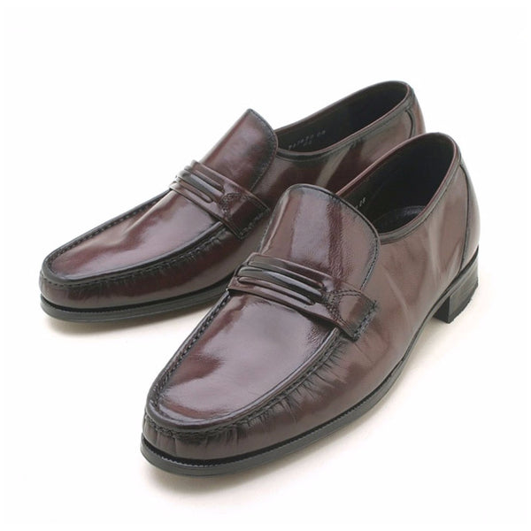 Florsheim Como Black Cherry Moc Toe Strap Loafer