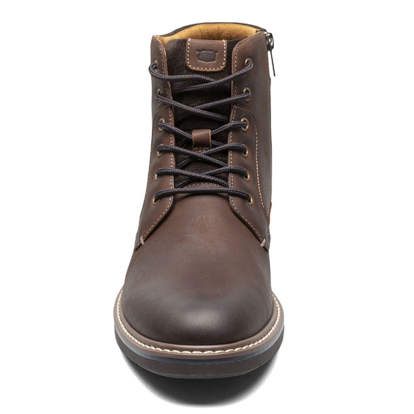 Florsheim NORWALK Plain Toe Brown CH Lace Up Boots