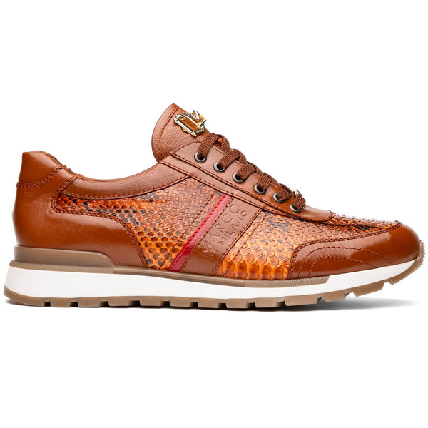 Marco Di Milano BRESCIA Python & Calfskin Sneakers