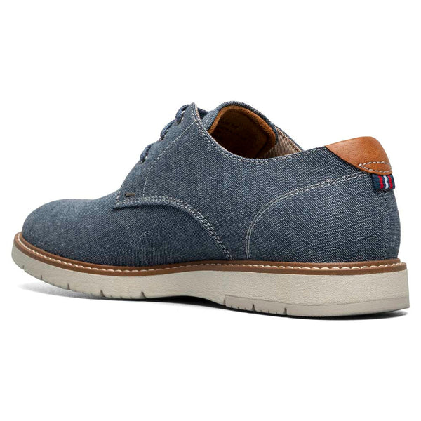 Florsheim VIBE Canvas Plain Toe Blue Oxford Shoes