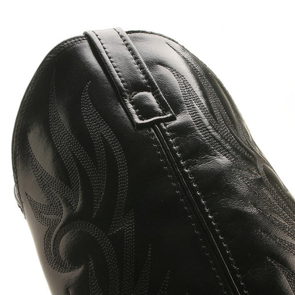 Laredo Black Crazy Horse Leather Boots