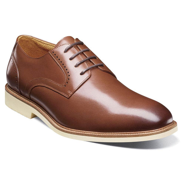 Stacy Adams Wescott Chocolate Men’s Plain Toe Oxford Shoes