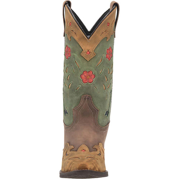 Laredo Miss Kate Brown & Teal Leather Boots