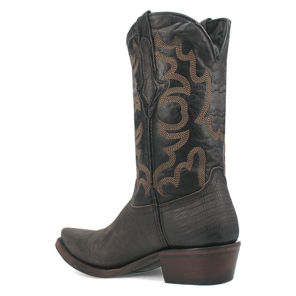 Dingo's The Duke Black Snip Leather Western Boots