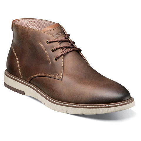 Florsheim Vibe Plain Toe Chukka Boot Men’s Brown Casual Shoes