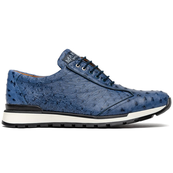 Marco Di Milano SCANNO Ostrich Antique Navy Fashion Sneakers