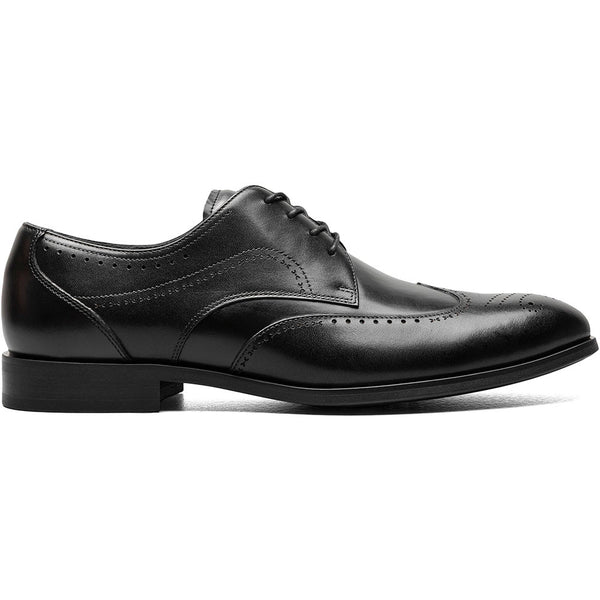 Stacy Adams Black BRAYDEN Wingtip Oxford Shoes