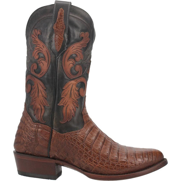 Dan Post Richland Saddle Square Toe Leather Boot