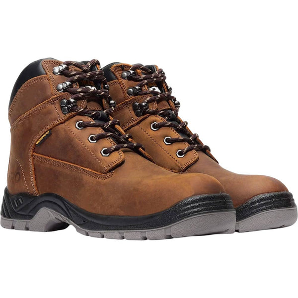 Bonanza Titan PRO 6" Dark Brown Waterproof Work Boots