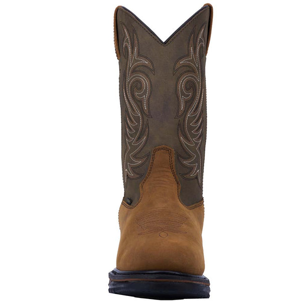 Laredo Sullivan Tan Waterproof Distressed Leather Boots