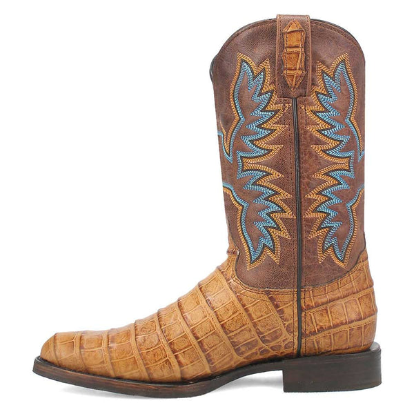 Dingo Trail Boss Round Toe Tan Leather Boots