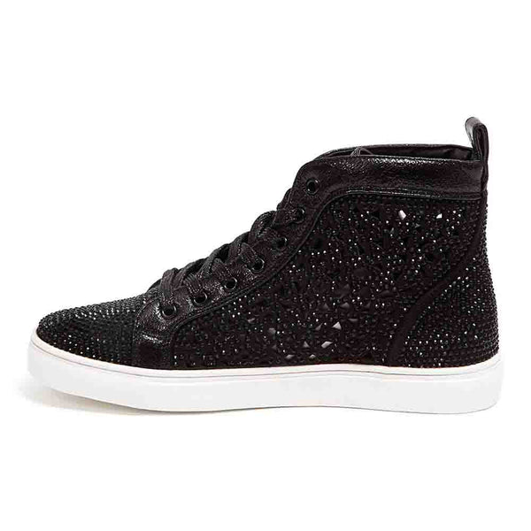 Lady Couture New York Black High-top Sneakers