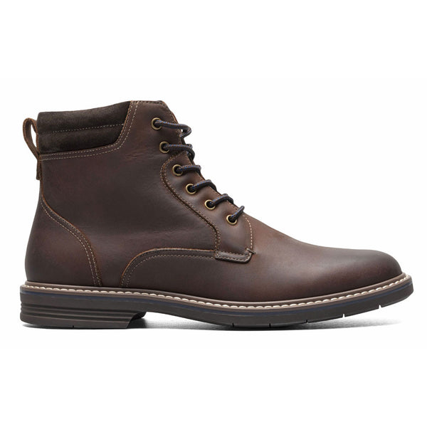 Florsheim NORWALK Plain Toe Brown CH Lace Up Boots