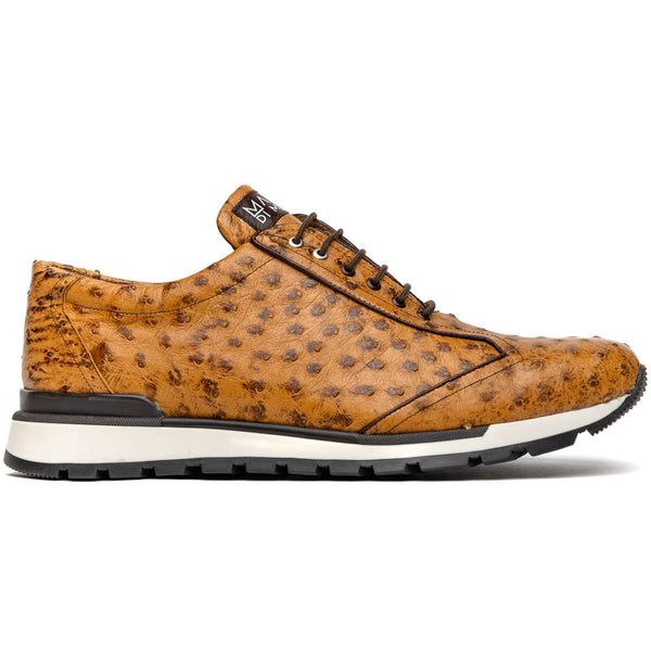 Marco Di Milano SCANNO Ostrich Antique Paja Fashion Sneakers