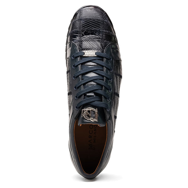 Marco Di Milano Bari Navy Lizard Sneakers