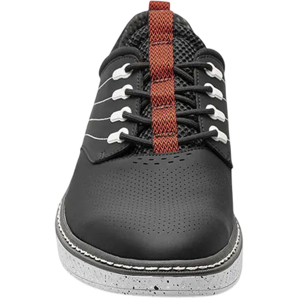 Stacy Adams BARNA Black Plain Toe Lace Up Sneakers