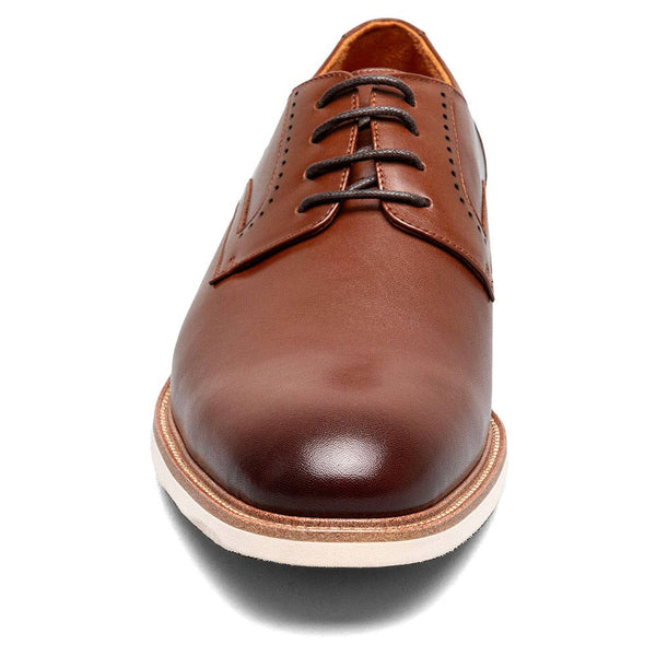 Stacy Adams Wescott Chocolate Men’s Plain Toe Oxford Shoes