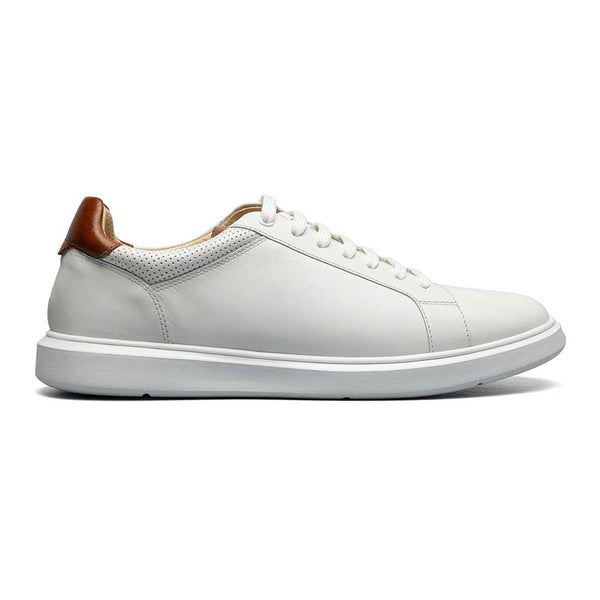 Florsheim Social Lace Toe Sneaker in White