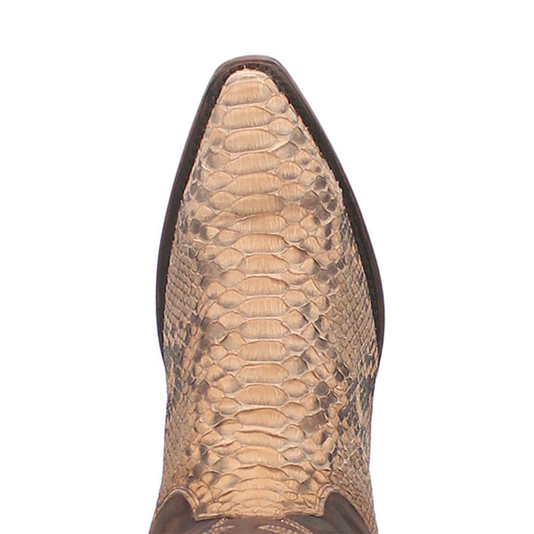 Dan Post Men's Snip Toe Western Exotic Python Boots