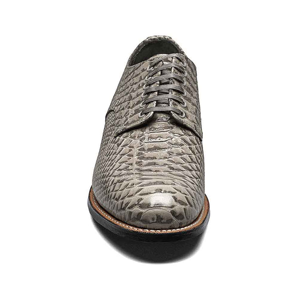 Stacy Adams Madison Gray Anaconda Print Oxford