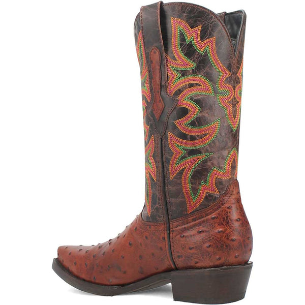 Dingo's Outlaw Cognac Snip Toe Cowboy Boot