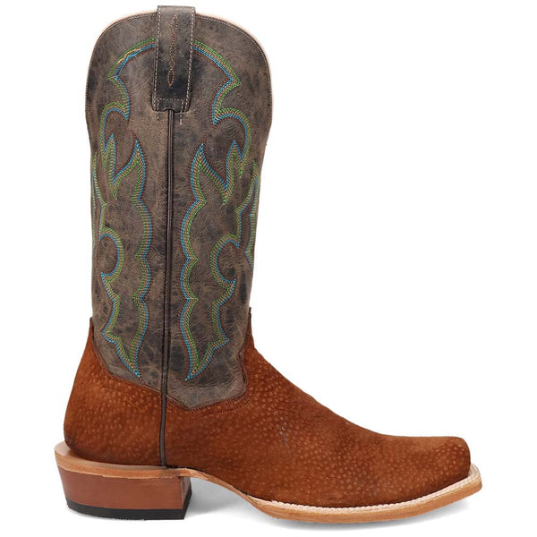 Dan Post Men's Cappy Brown Carpincho Leather Western Boots