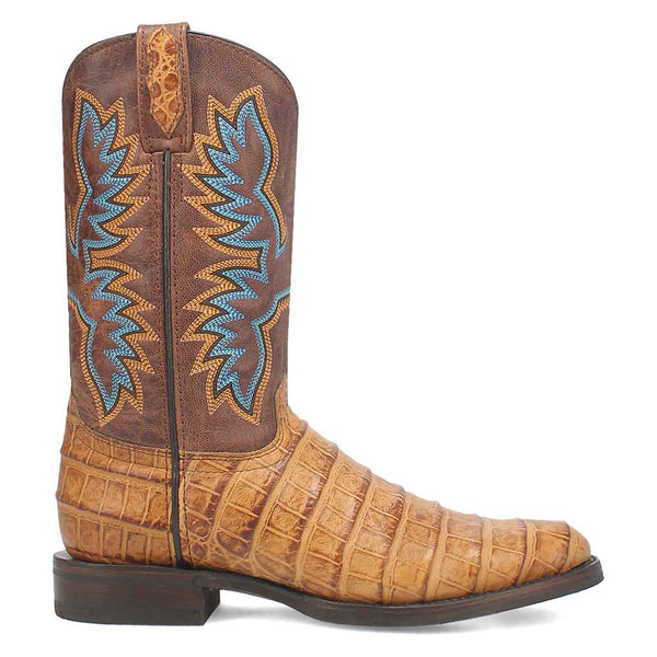 Dingo Trail Boss Round Toe Tan Leather Boots