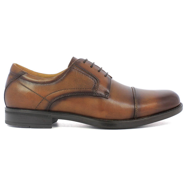 Florsheim Midtown Cognac Leather Cap Toe Oxfords