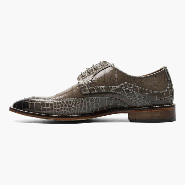 Stacy Adams TRUBIANO Gray Moc Toe Oxford Shoes