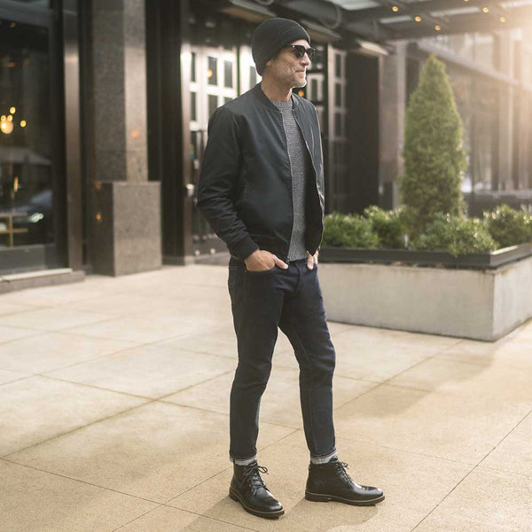 Florsheim Black Smooth Renegade Plain Toe Chukka Boots