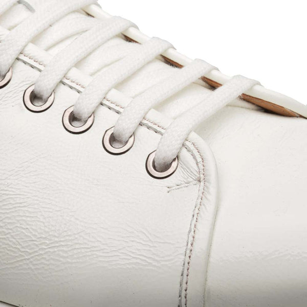 Mezlan Cartuja Sport Oxford White Shiny Calf Sneakers