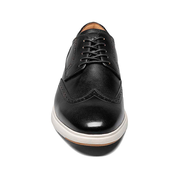 Florsheim Black and White Dash Wingtip Oxford