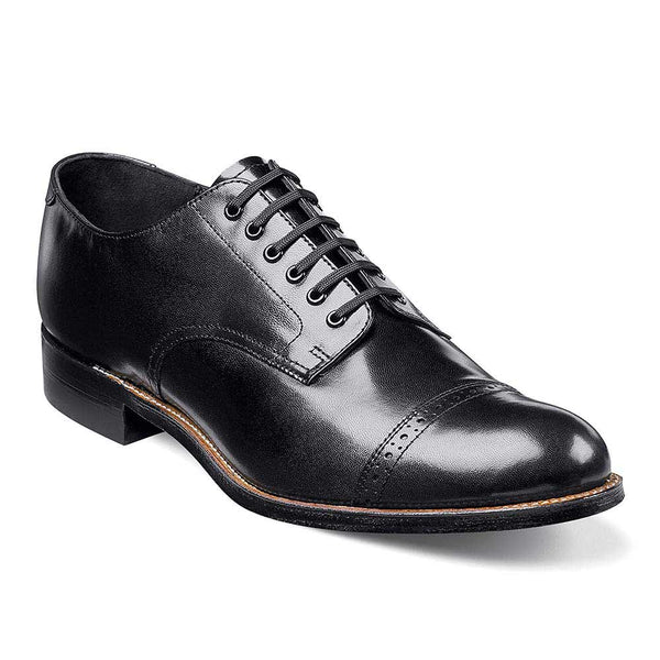 Stacy Adams Madison Black Cap Toe Oxfords