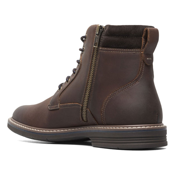 Florsheim NORWALK Plain Toe Brown CH Lace Up Boots