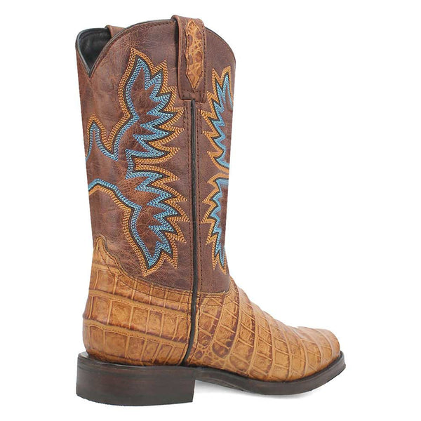 Dingo Trail Boss Round Toe Tan Leather Boots