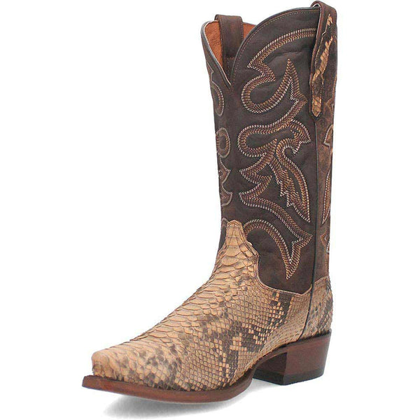 Dan Post Men's Snip Toe Western Exotic Python Boots