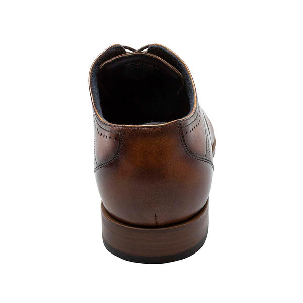 Stacy Adams Tan BRAYDEN Wingtip Oxford Shoes