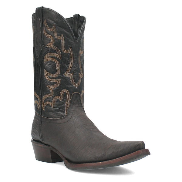 Dingo's The Duke Black Snip Leather Western Boots