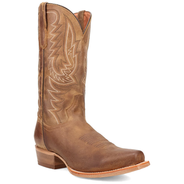 Dan Post Men's Roman Tan Leather Western Boots