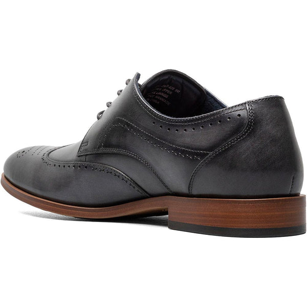 Stacy Adams Gray BRAYDEN Wingtip Oxford Shoes