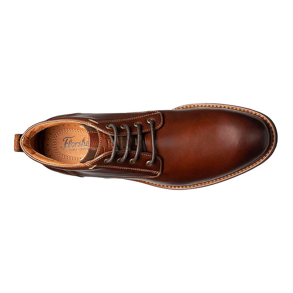 Florsheim Chestnut Smooth Lodge Plain Toe Chukka Boots