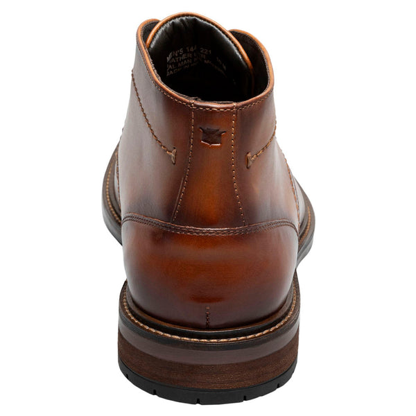 Florsheim Forge Plain Toe Cognac Chukka Boots