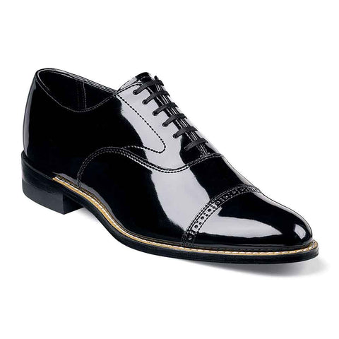 Stacy Adams Concorde Black Patent Lace-Up