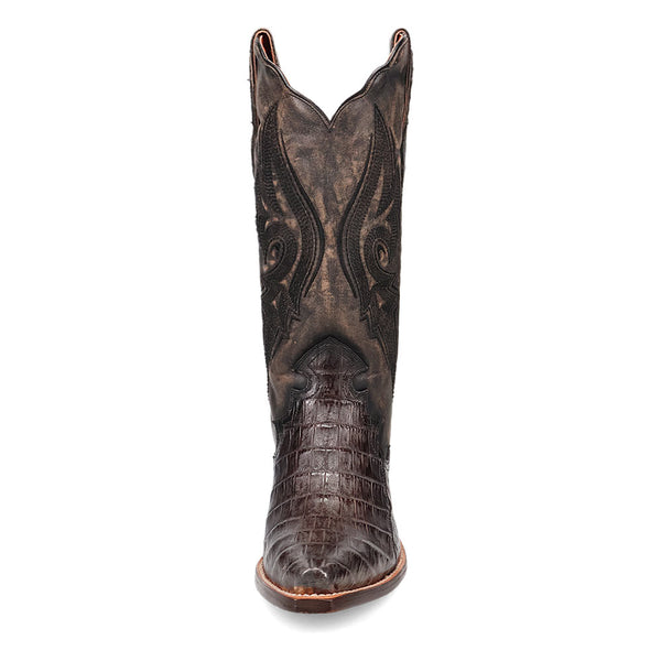 Dan Post Women's Snip Toe Berkeley Black Caiman Boots