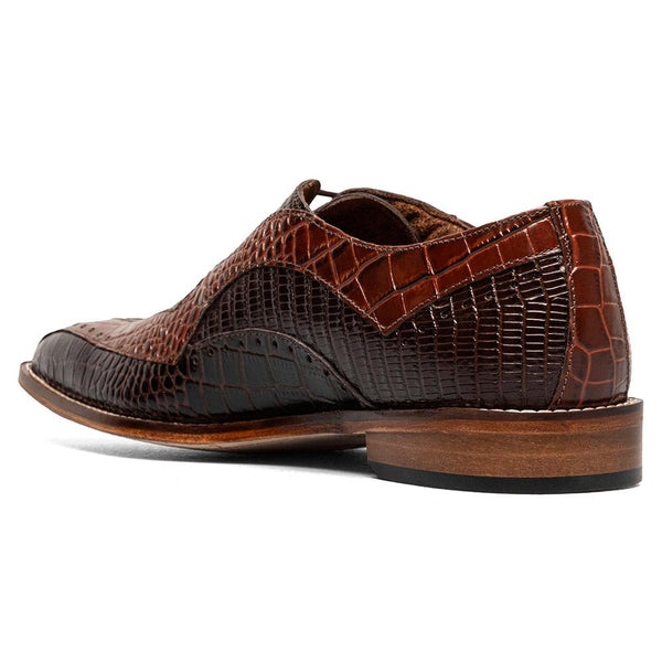 Stacy Adams Tallero Brown Multi Men’s V-Tip Oxford Shoes